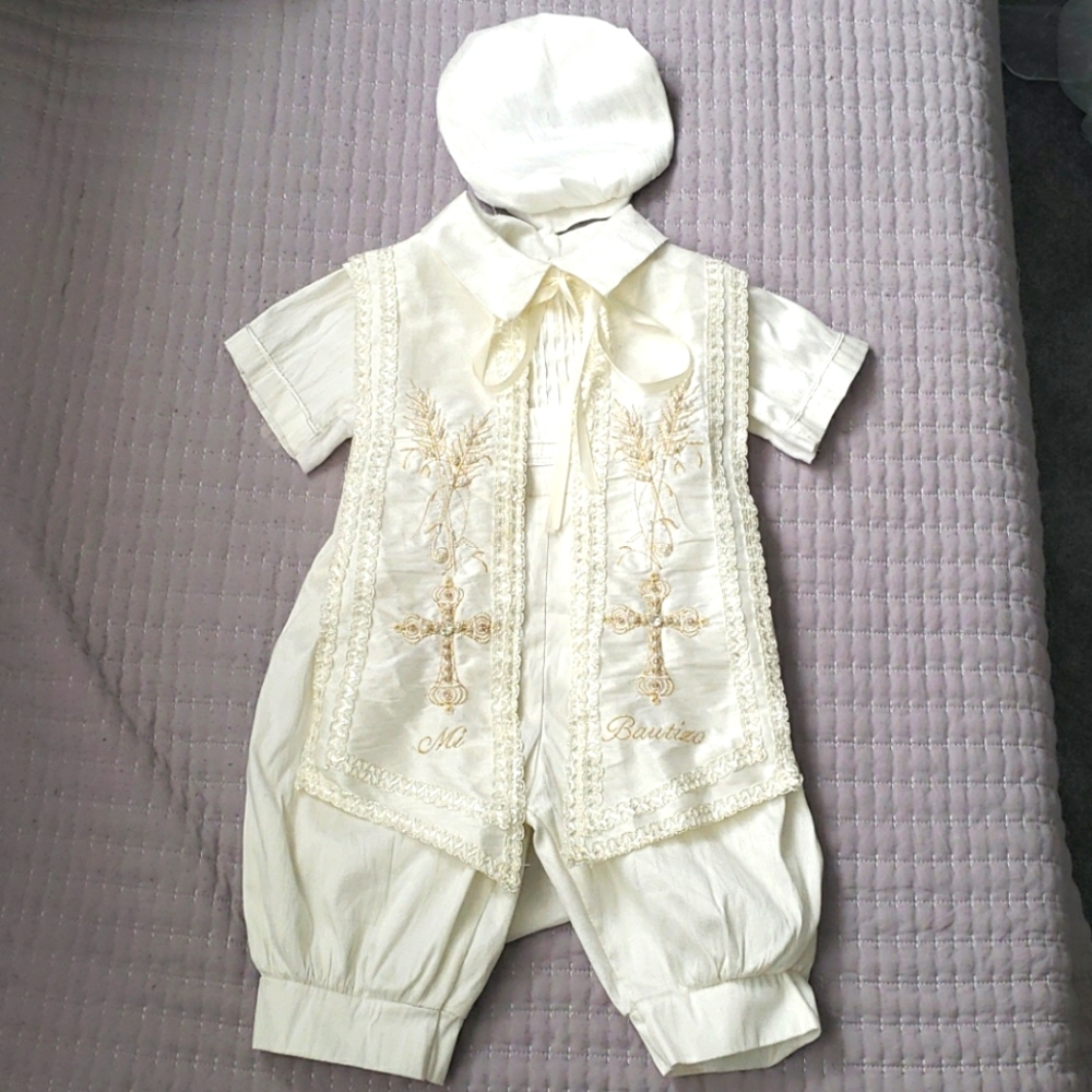 Boy Baptism outfit vintage